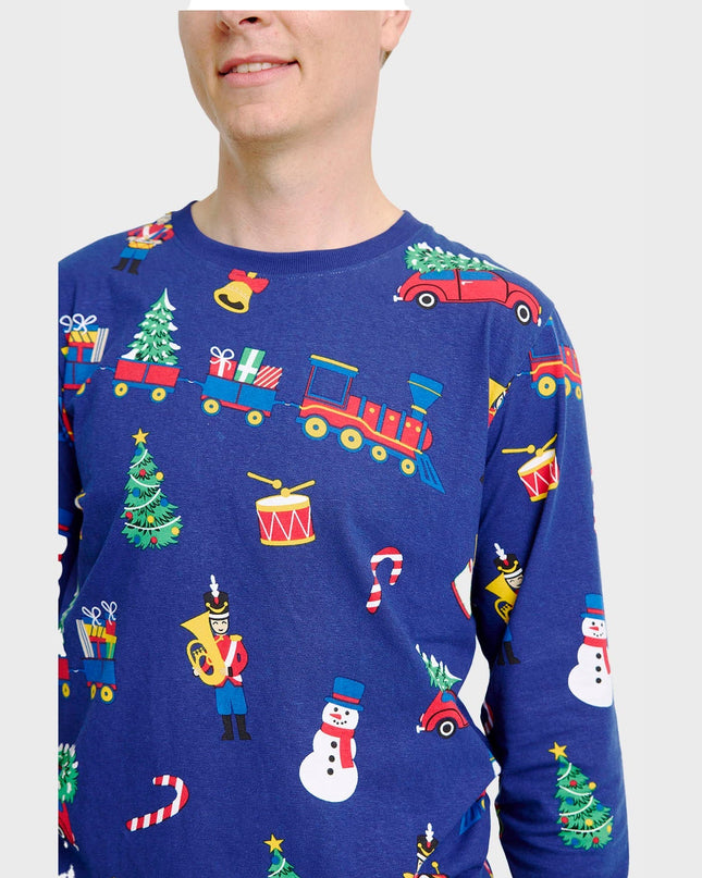 Pyjamas de Noël pour hommes - Style familial