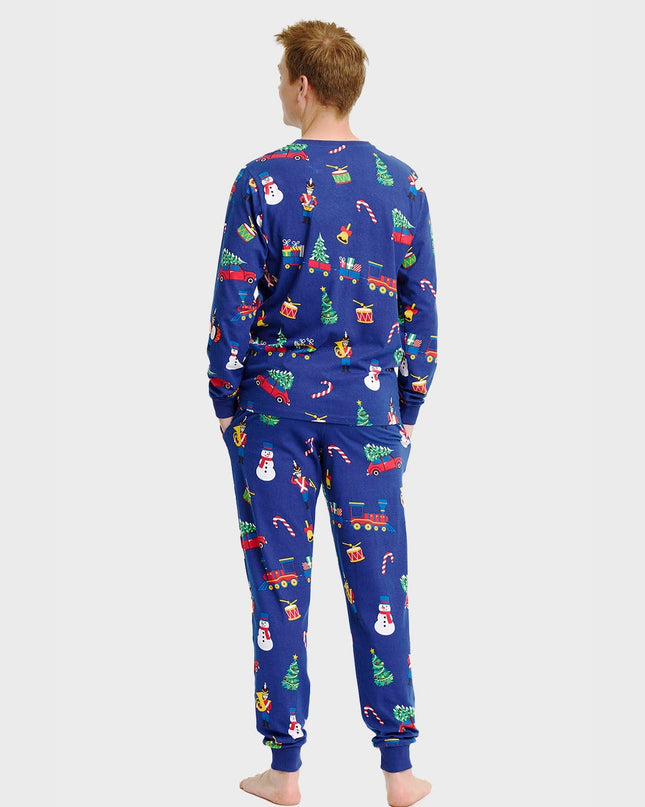 Pyjamas de Noël pour hommes - Style familial