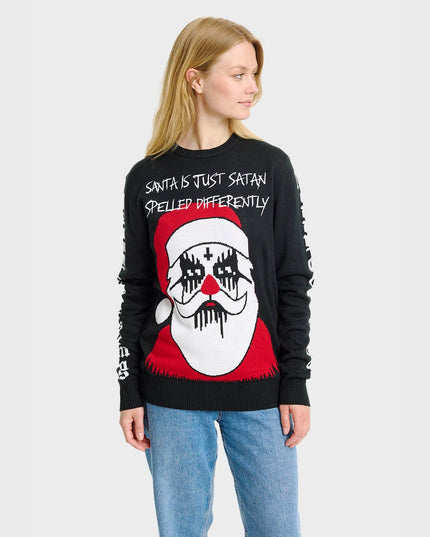 Le pull de Noël Satan pour femmes