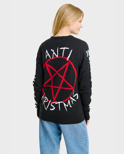 Le pull de Noël Satan pour femmes
