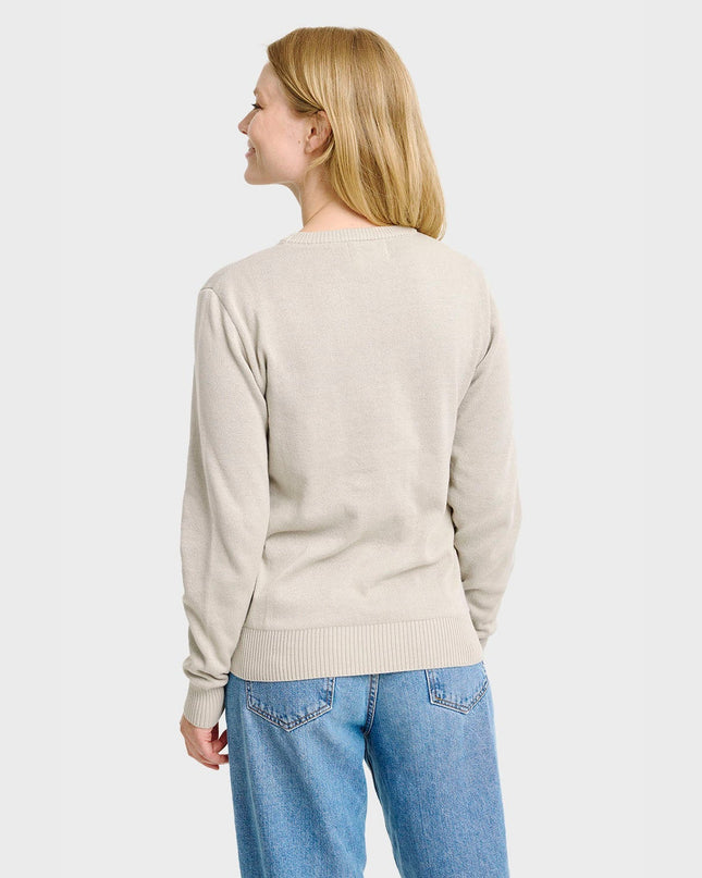 Pull de Noël à motif animal - Femme