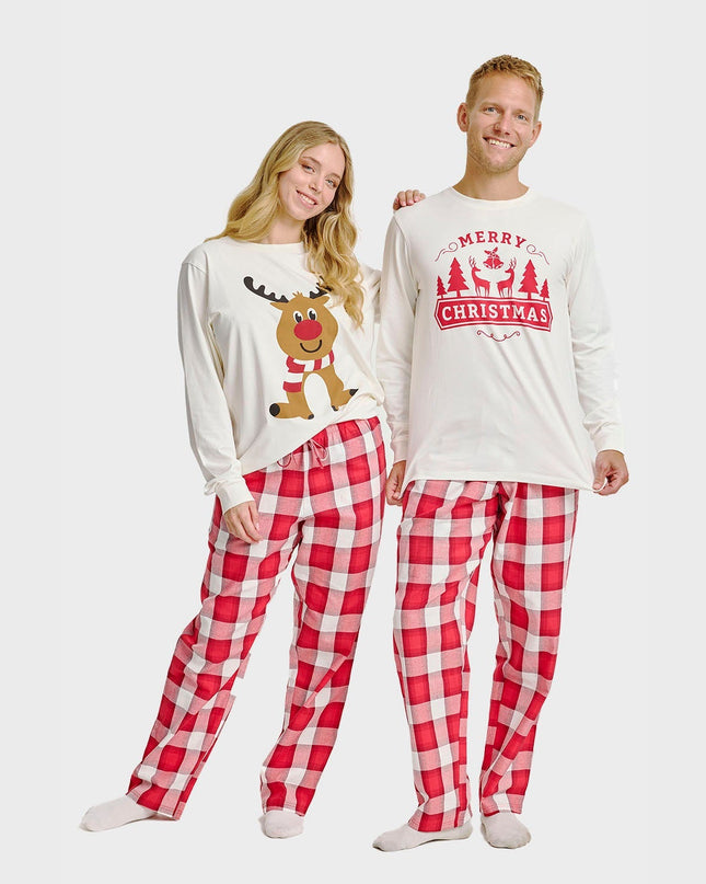 Haut de pyjama renne pour homme - Collection Noël