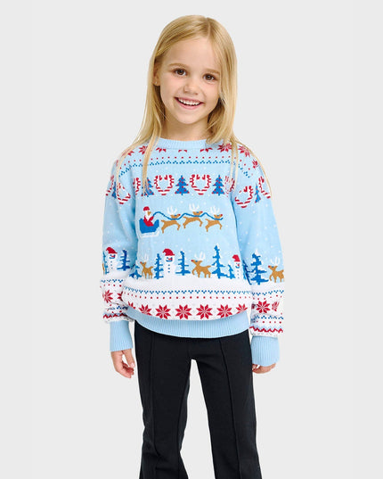 Pull de Noël féérique pour enfants