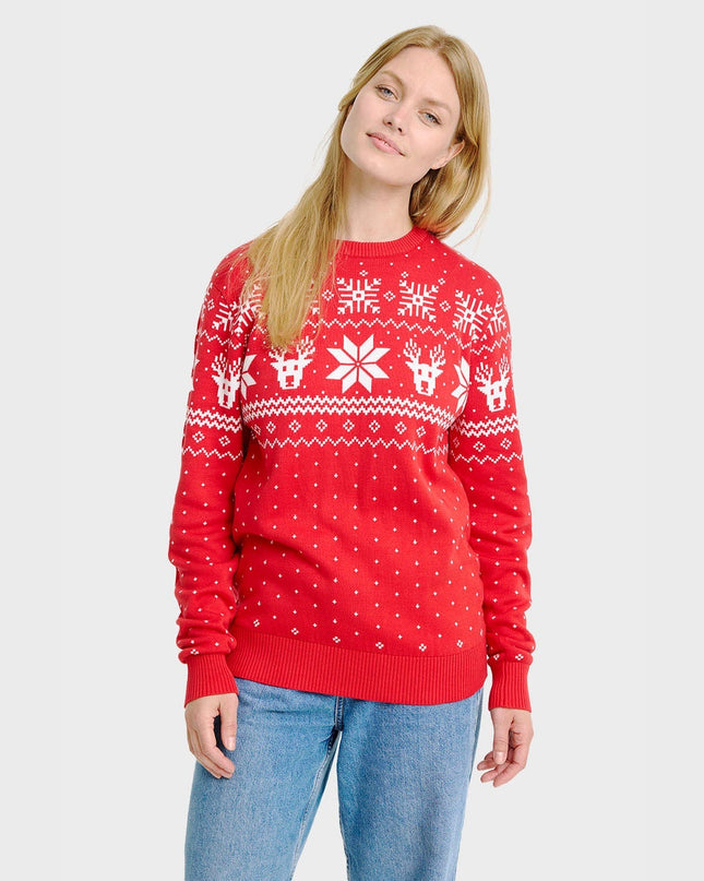 Le pull de Noël scandinave pour femmes