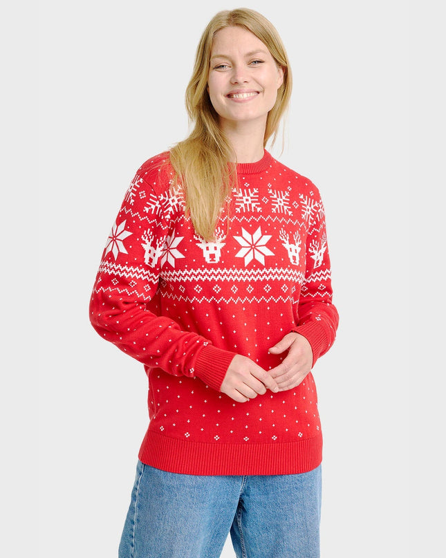 Le pull de Noël scandinave pour femmes