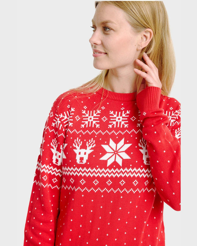 Le pull de Noël scandinave pour femmes