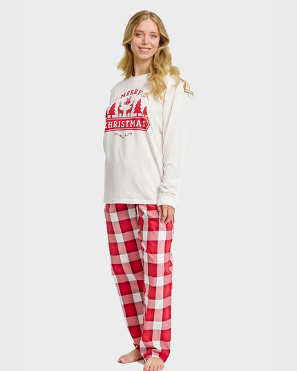 Haut de pyjama Joyeux Noël pour femme - Indispensable pour les fêtes