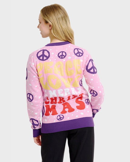 Pull de Noël hippie pour femmes
