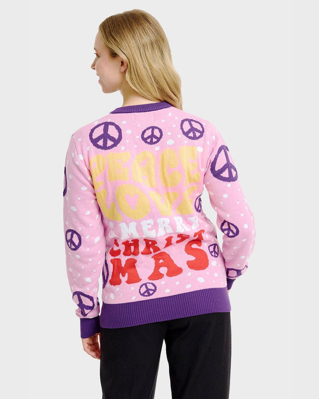 Pull de Noël hippie pour femmes