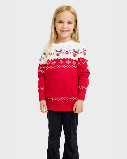 Pull de Noël mignon pour enfants - Le favori des fêtes