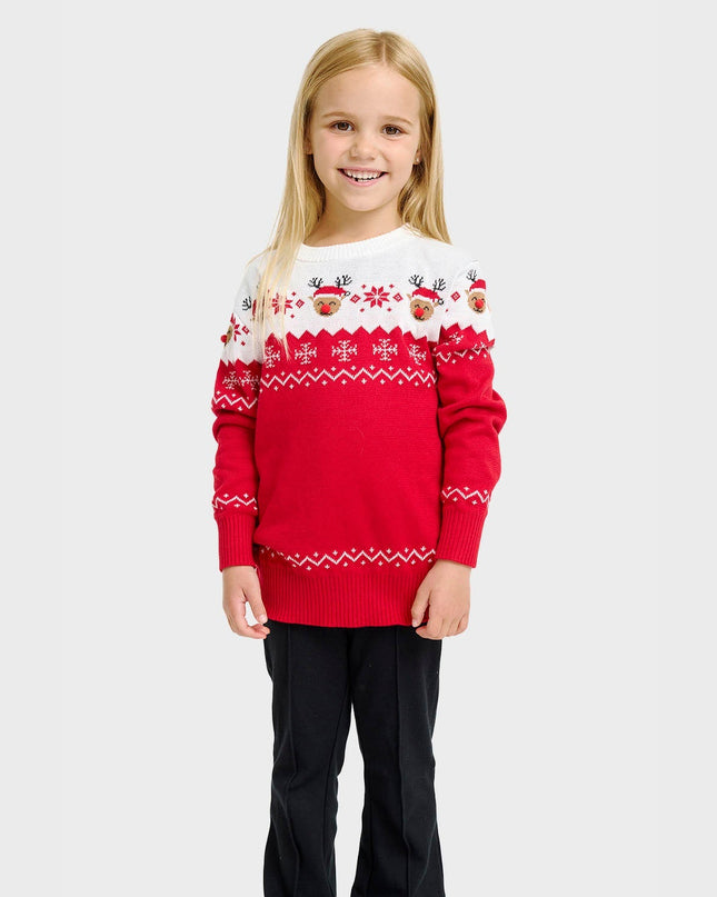 Pull de Noël mignon pour enfants - Le favori des fêtes