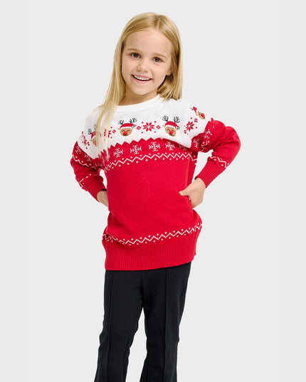 Pull de Noël mignon pour enfants - Le favori des fêtes