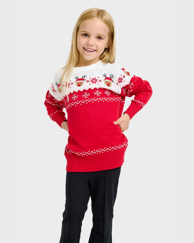 Pull de Noël mignon pour enfants - Le favori des fêtes