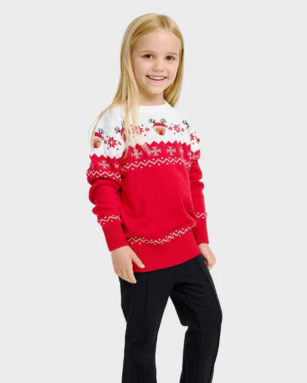 Pull de Noël mignon pour enfants - Le favori des fêtes