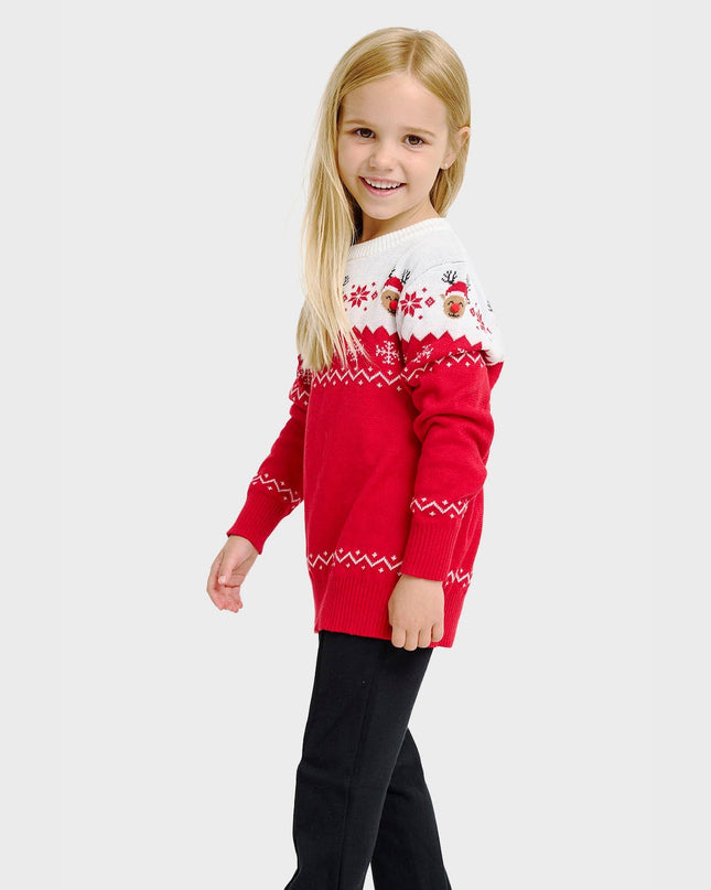 Pull de Noël mignon pour enfants - Le favori des fêtes