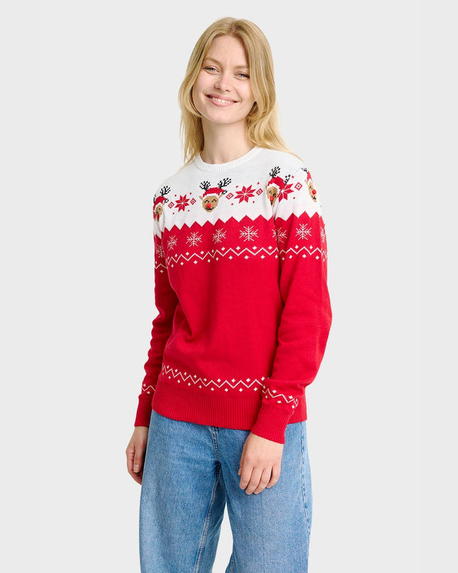 Pull de Noël mignon pour femme - Un incontournable des fêtes