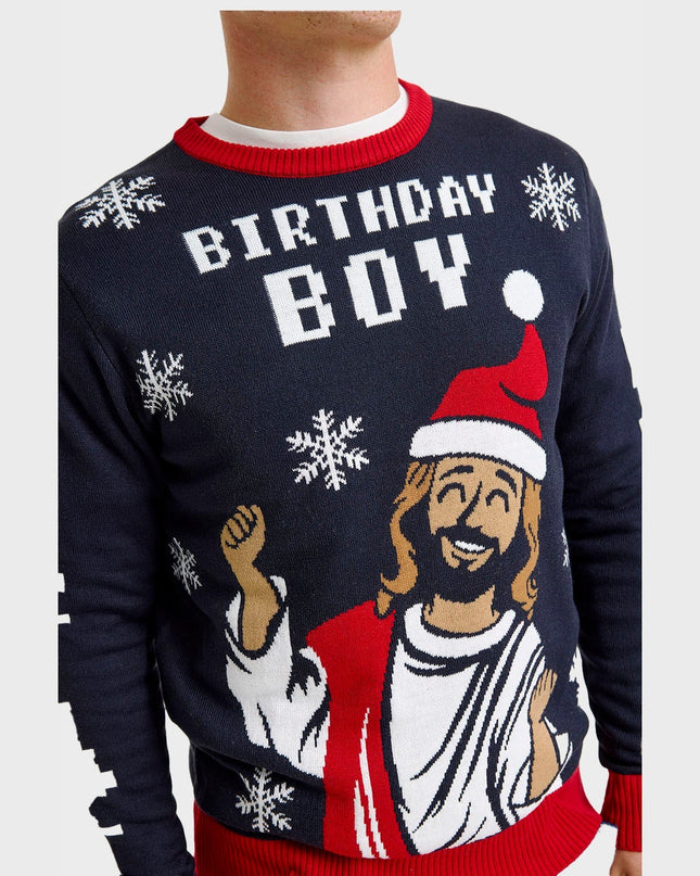 Men's Birthday Boy Christmas Sweater