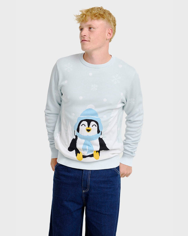 Pull de Noël pingouin adorable - Homme