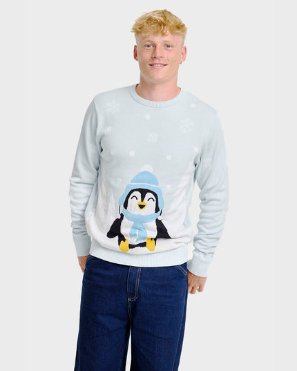 Pull de Noël pingouin adorable - Homme