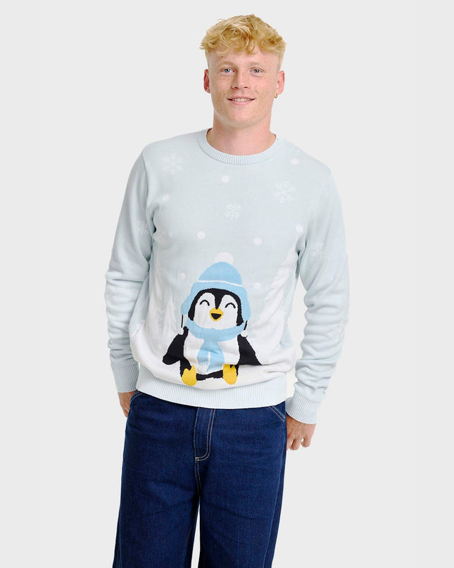 Pull de Noël pingouin adorable - Homme
