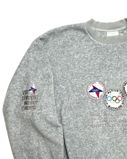 Pull vintage des Jeux olympiques d'hiver de 1960 | Style classique des fêtes