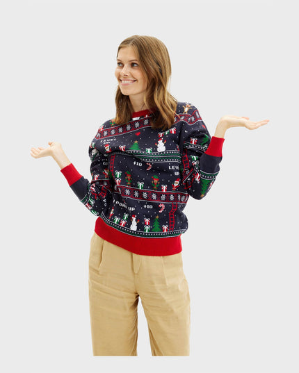 Pull de Noël vintage pour gamer femme - Meilleures ventes
