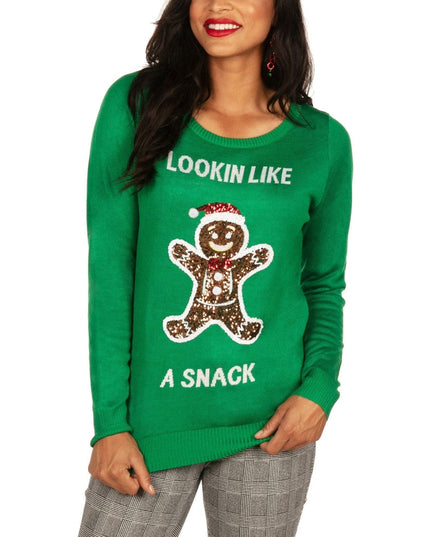 Women's Lookin' Like a Snack Ugly Christmas Sweater