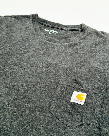 T-shirt Carhartt Vintage à manches longues gris, pyjamas de Noël pour toute la famille