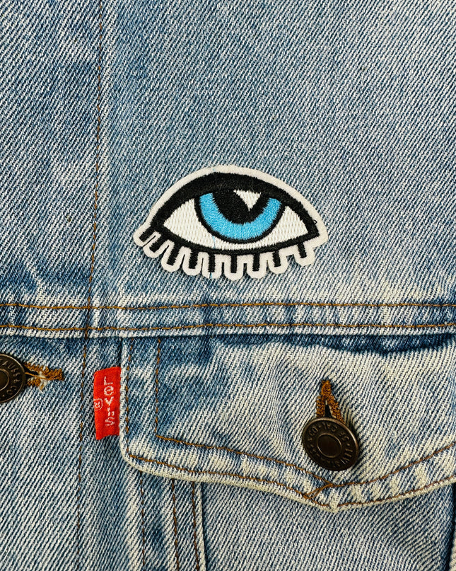 Blue Eye II Iron-On Patch