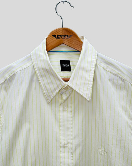 Chemise vintage retravaillée - Courte rayée II