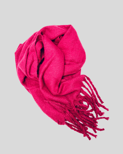 Écharpe douce fuchsia Accessoires pour tous