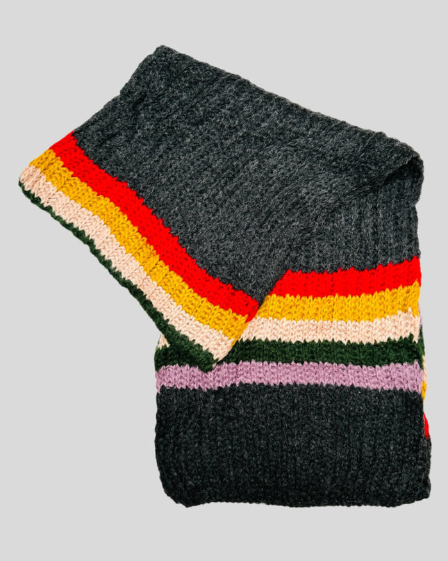 Écharpe tricotée grise Accessoires pour tous