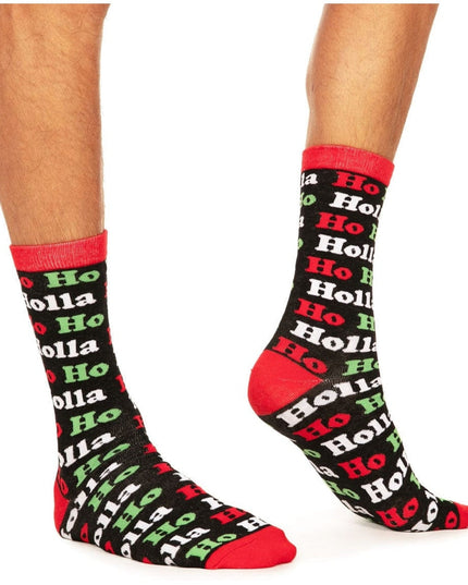 Men's Ho Ho Holla Socks (Fits Sizes 8-11M)