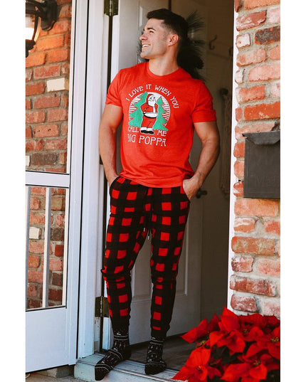 Men's Lumberjack Jogger Sweatpants