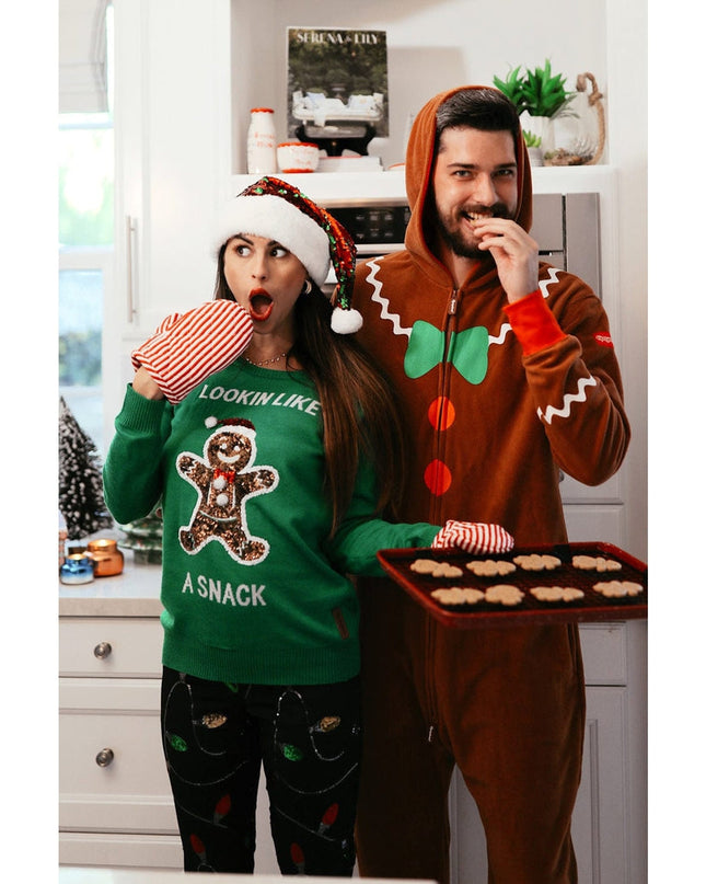 Reversible Sequin Santa Hat