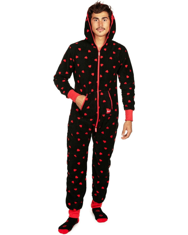 Men's Hearts on Fire Jumpsuit