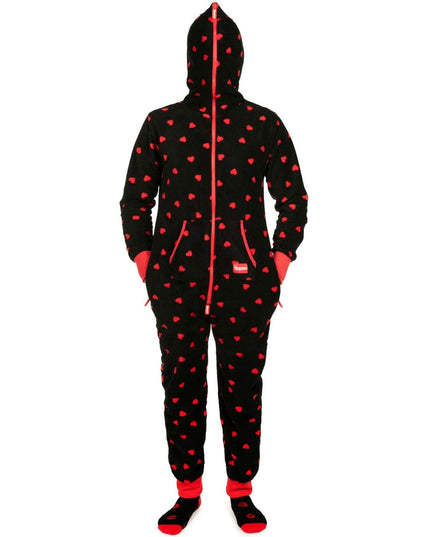 Men's Hearts on Fire Jumpsuit