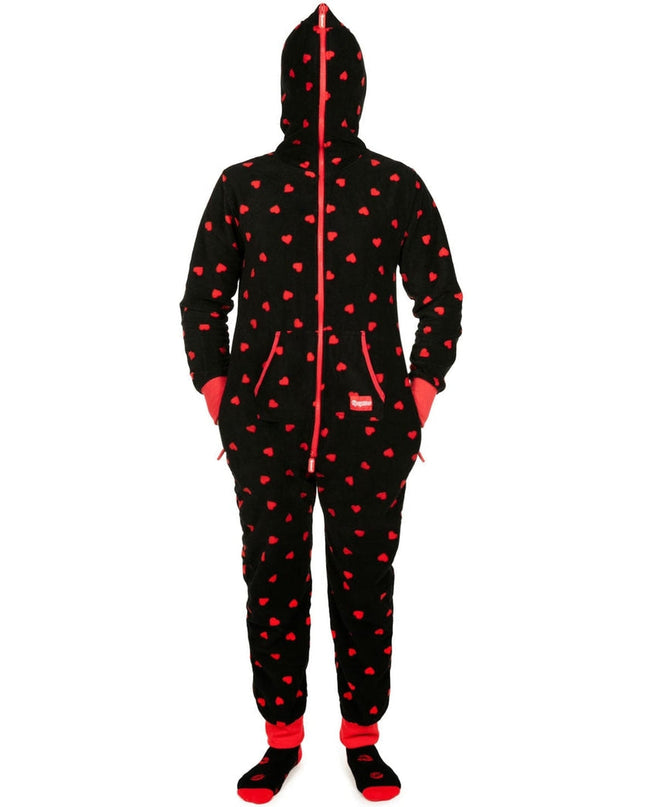 Men's Hearts on Fire Jumpsuit