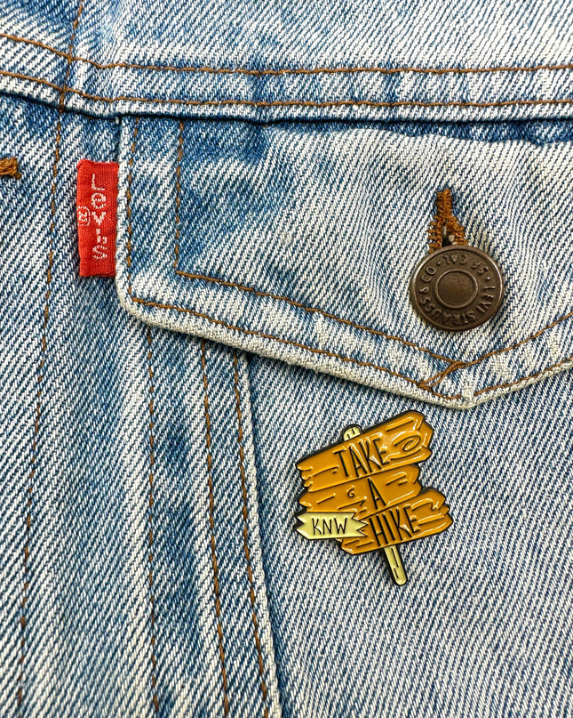 Take a Hike Enamel Pin Badge