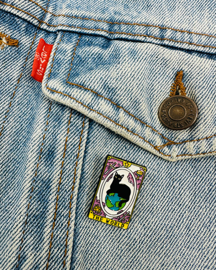 Broche - Tarot du Chat | Le Monde | Accessoires d'Halloween
