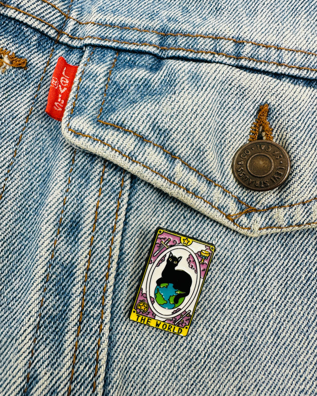 Broche - Tarot du Chat | Le Monde | Accessoires d'Halloween
