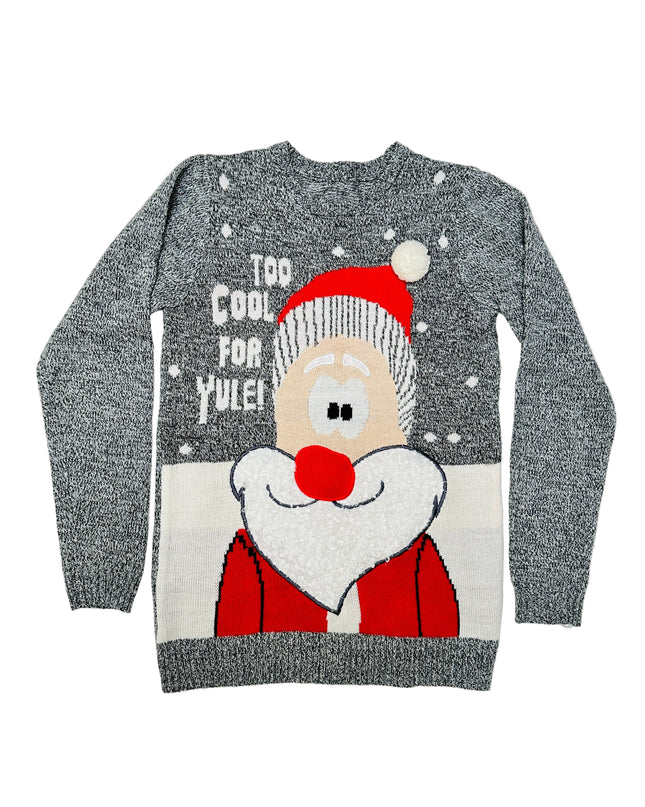 Pull de Noël vintage - Accessoires de Père Noël trop cool