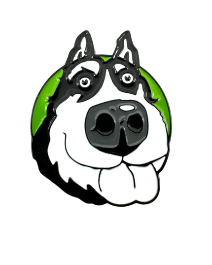 Pin's Husky - Accessoire mignon pour les passionnés de huskies