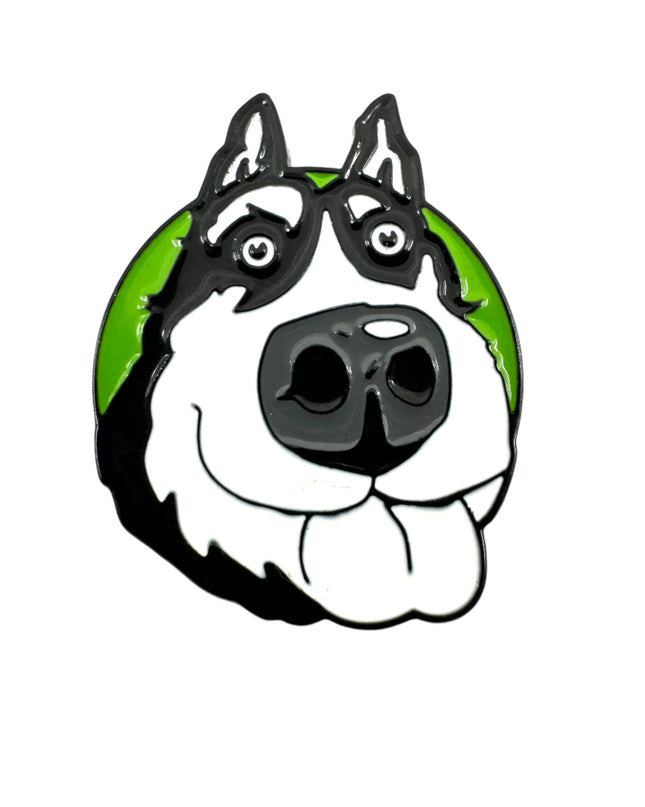 Pin's Husky - Accessoire mignon pour les passionnés de huskies