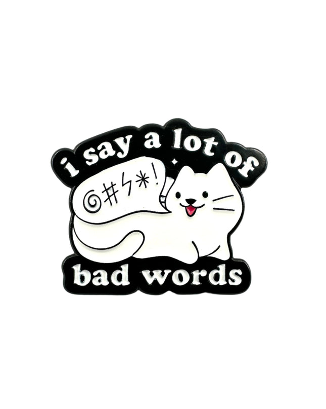 Bad Words Enamel Pin Badge