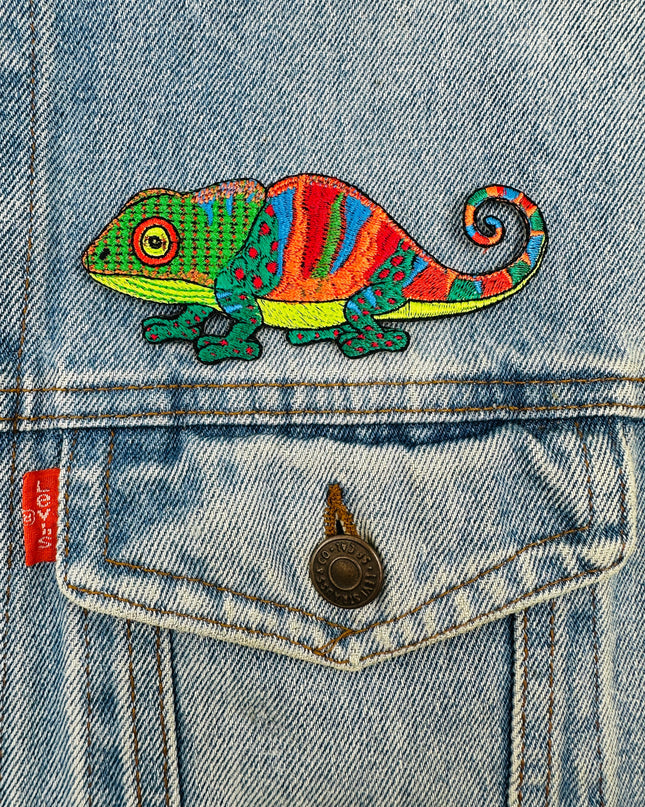 Écusson thermocollant - Caméléon III