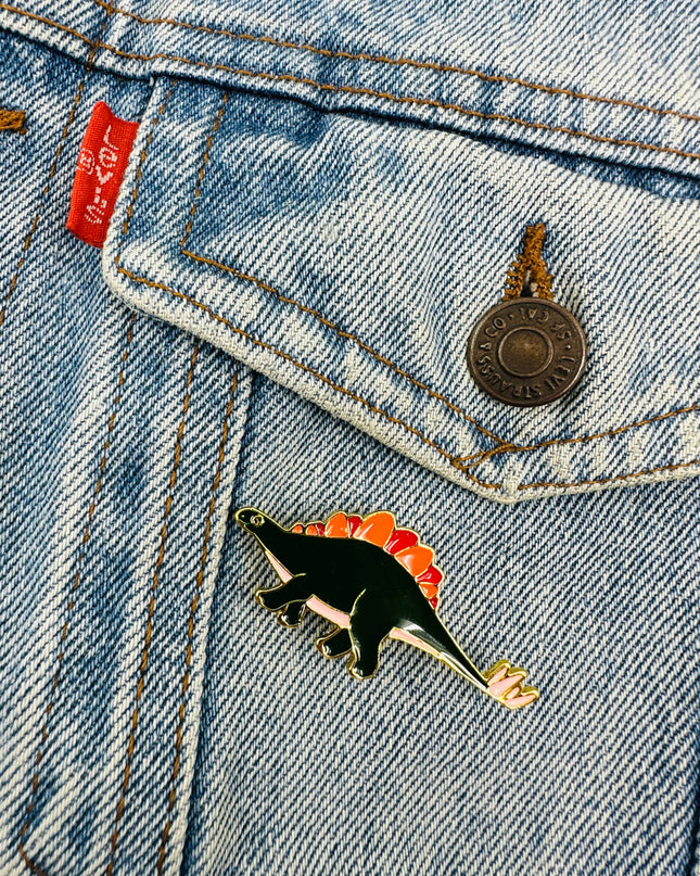 Broche - Stégosaure Dino II | Accessoires de pyjama pour toute la famille