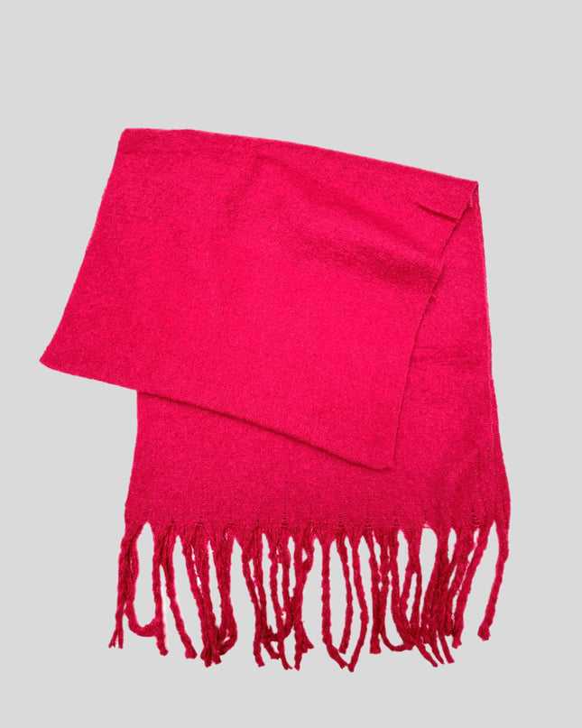 Écharpe douce fuchsia Accessoires pour tous