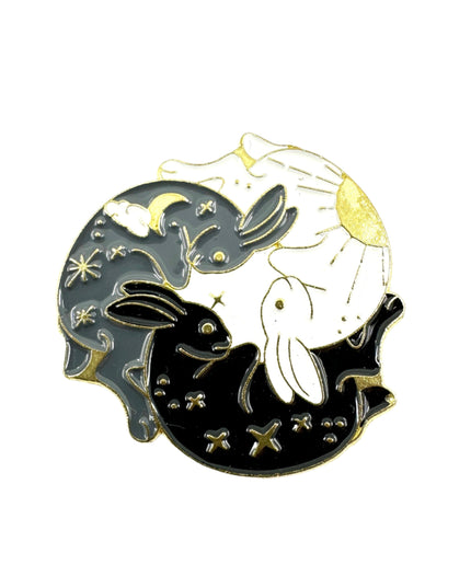 Pin's Trois Lapins | Mots-clés : Accessoires, Pâques