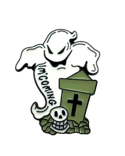 Épingle Ghost II - Accessoire effrayant classique pour Halloween